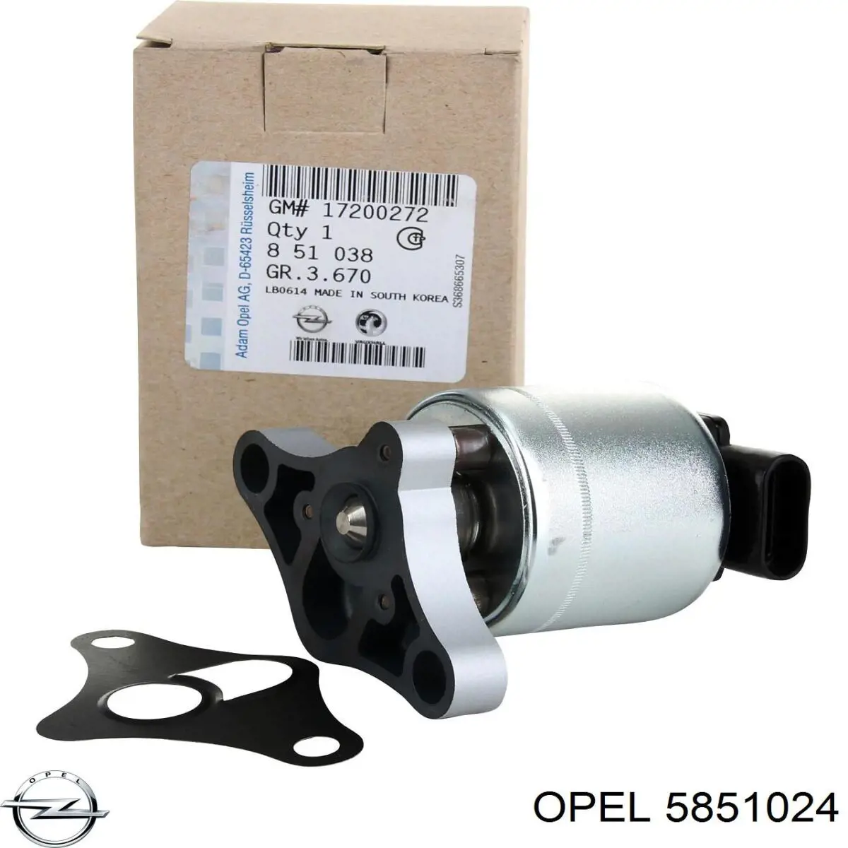 Comprar 5851024 Opel Válvula EGR