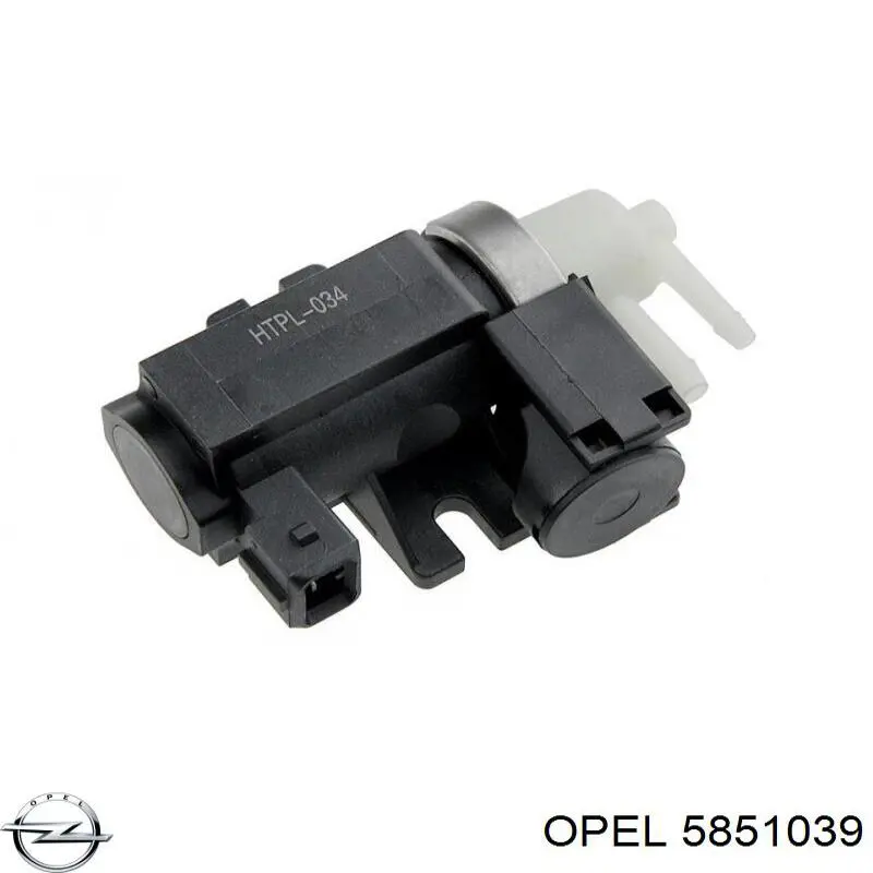 5851039 Opel transmisor de presion de carga (solenoide)