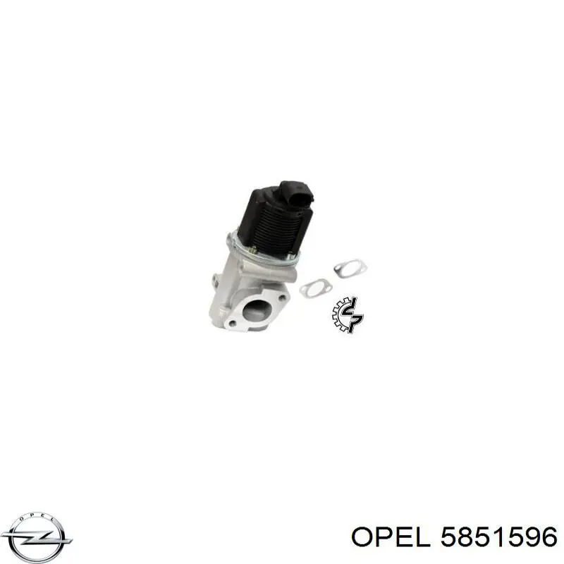 Válvula EGR 5851596 Opel