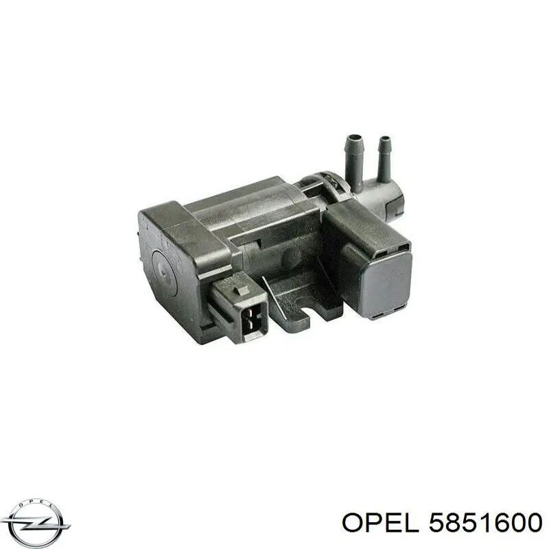 Válvula solenoide de control de presión de sobrealimentación Opel 5851600 precio, desde 43,91 EUR