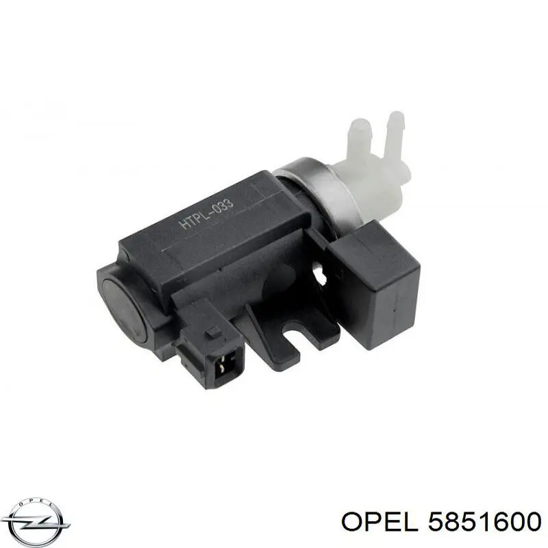 Comprar 5851600 Opel Válvula solenoide de control de presión de sobrealimentación