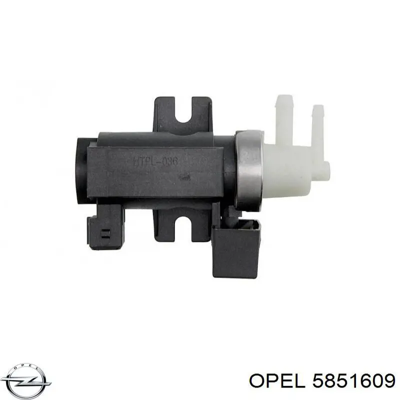 5851609 Opel transmisor de presion de carga (solenoide)