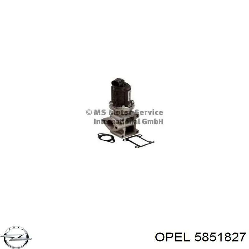 5851827 Opel Válvula EGR