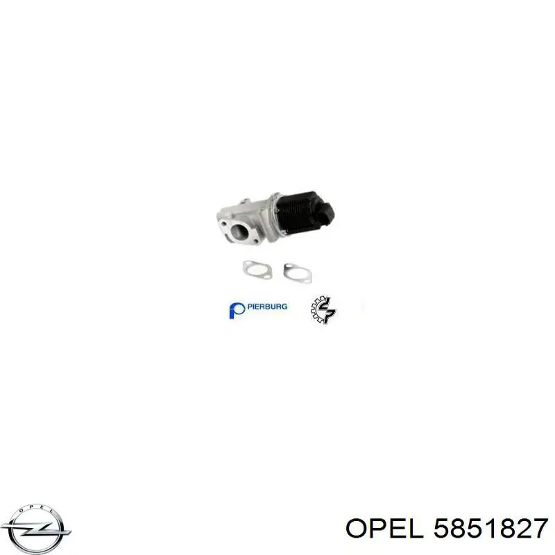Válvula EGR 5851827 Opel