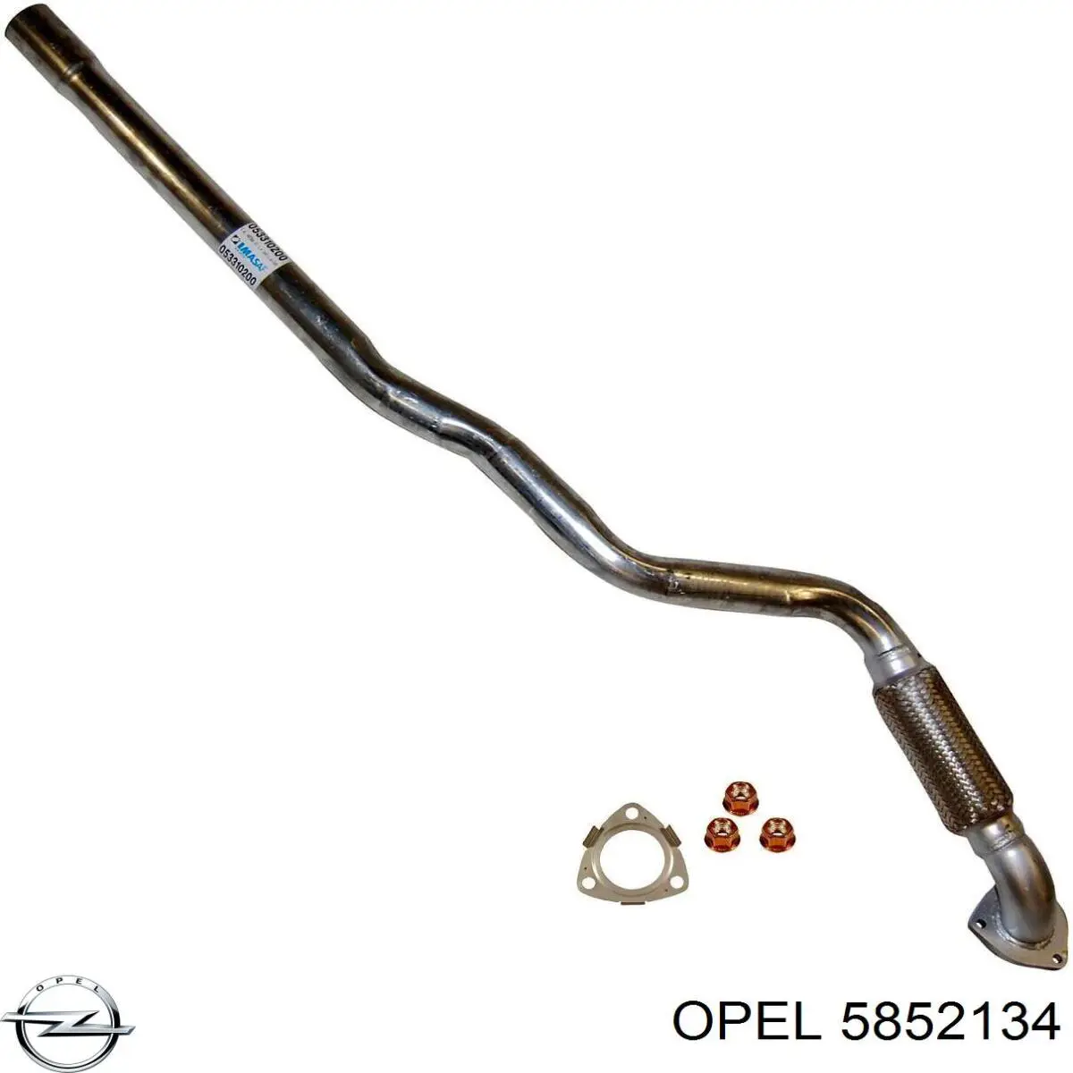 Comprar 5852134 Opel Silenciador delantero