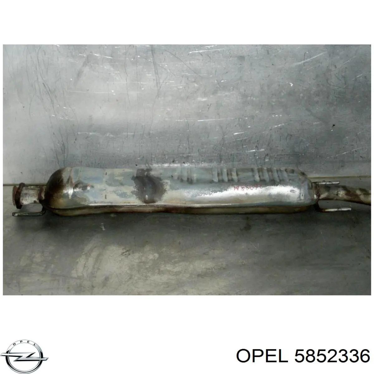 Silenciador del medio para Opel Vectra (38)