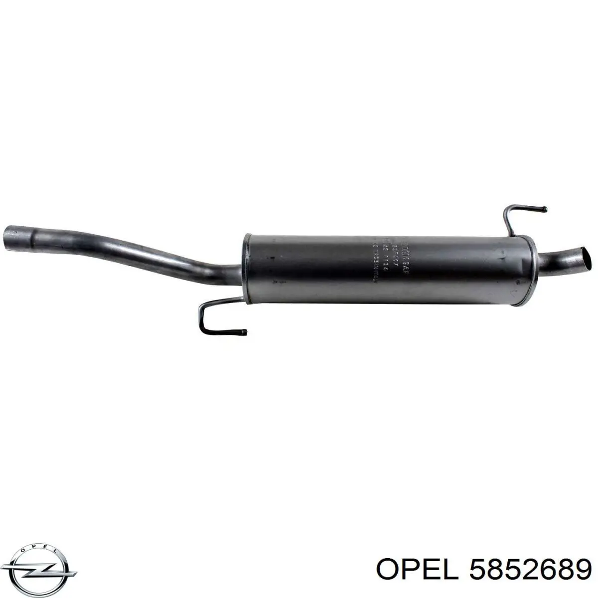 Comprar 5852689 Opel Silenciador trasero