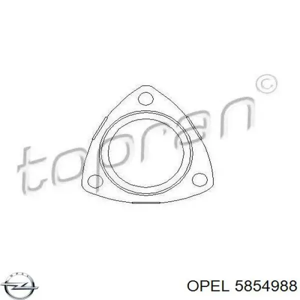 Junta de tubo de escape Opel 5854988 precio, desde 4,19 EUR