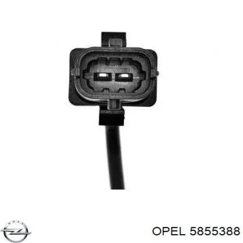 5855388 Opel sensor de temperatura, gas de escape, antes de catalizador