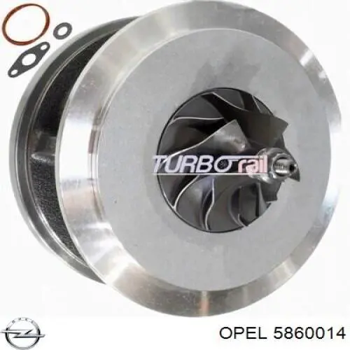 5860014 Opel turbocompresor