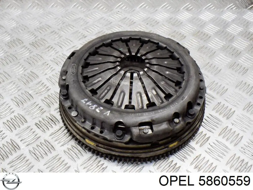 5860559 Opel junta de turbina de gas admision, kit de montaje