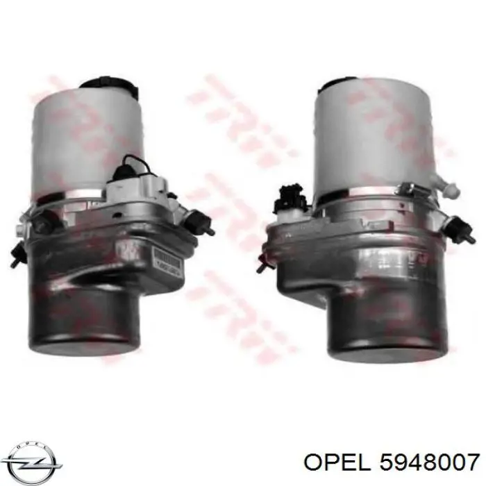 Bomba de dirección asistida  Opel 5948007 precio, desde 117,61 EUR