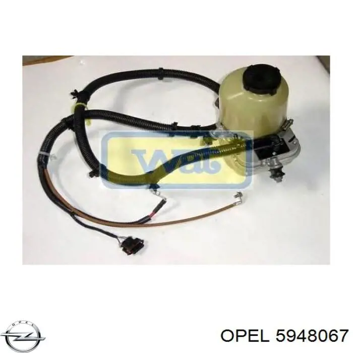 5948067 Opel bomba hidráulica de dirección