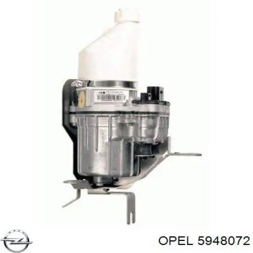 5948072 Opel bomba hidráulica de dirección