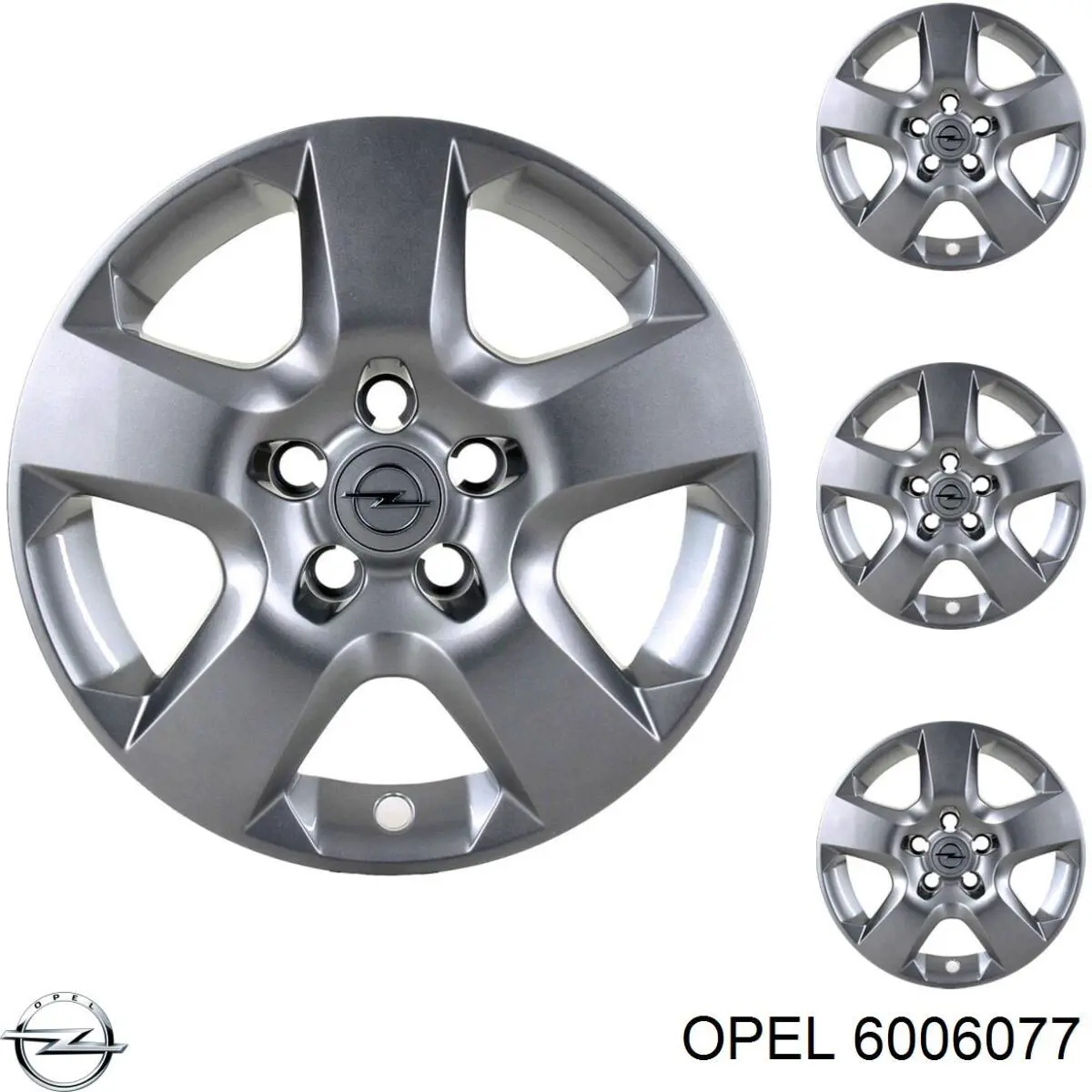 6006077 Opel tapacubos de ruedas