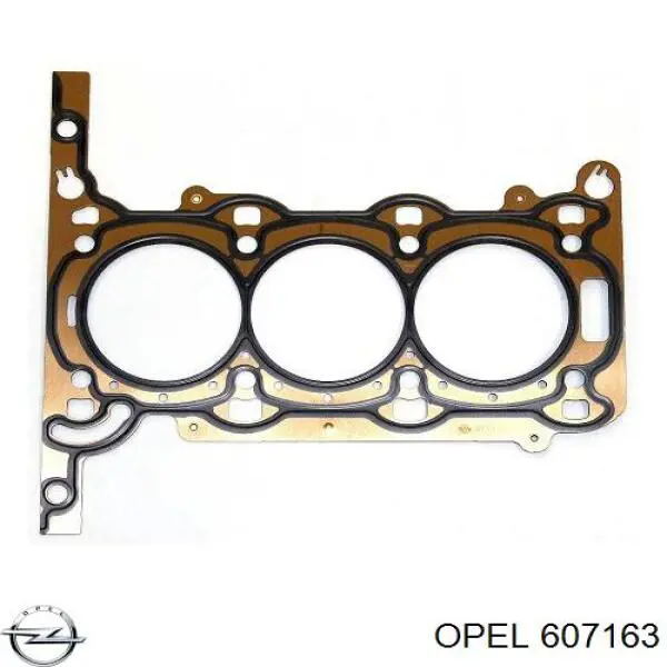 607163 Opel junta de culata