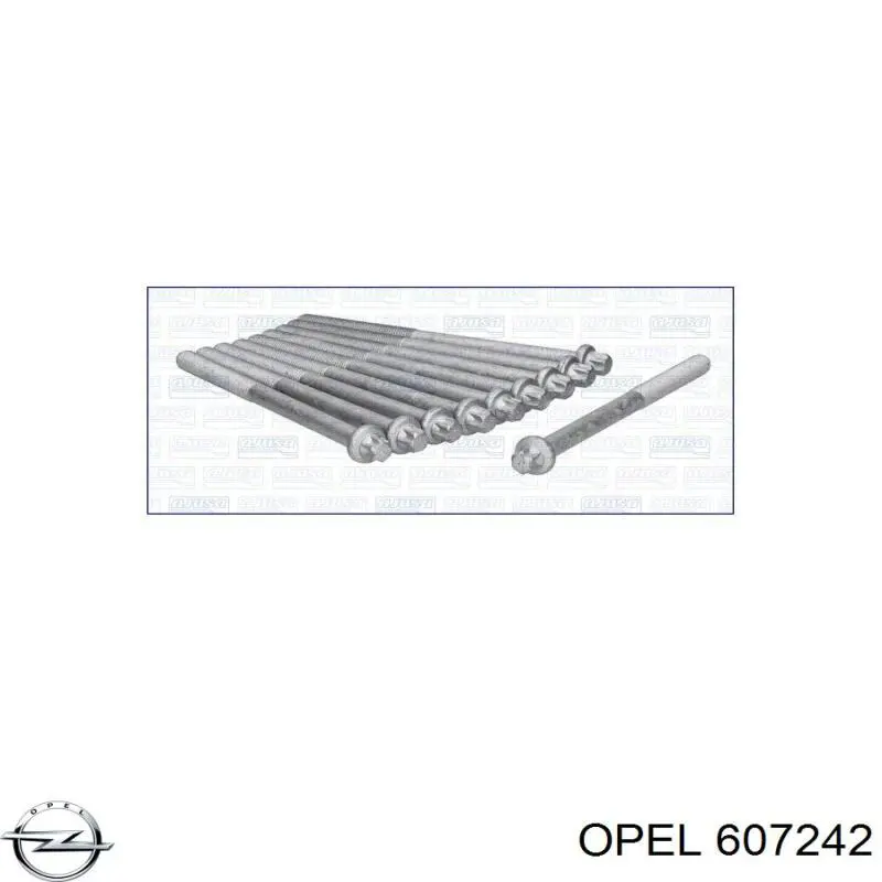 607242 Opel tornillo de culata