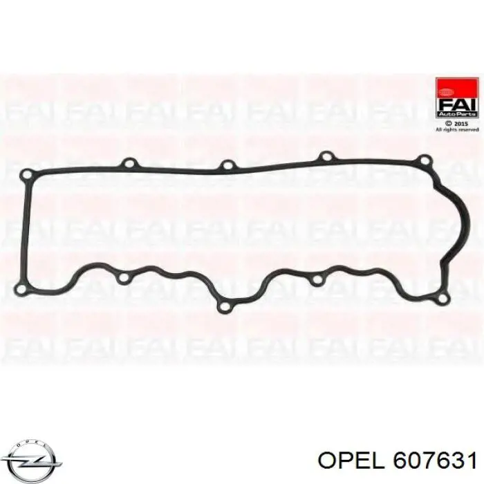 607631 Opel junta de la tapa de válvulas del motor