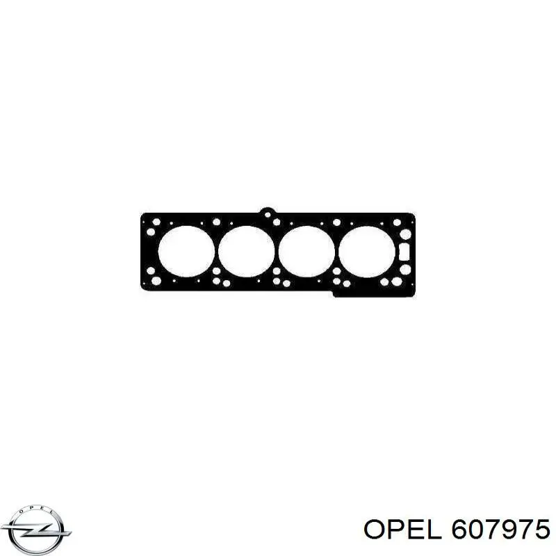 607975 Opel junta de culata