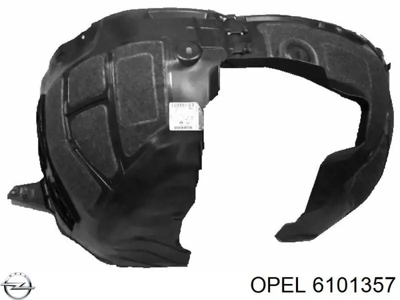 Guardabarros interior derecho, aleta delantera Opel 13241158 precio, desde 84,22 EUR