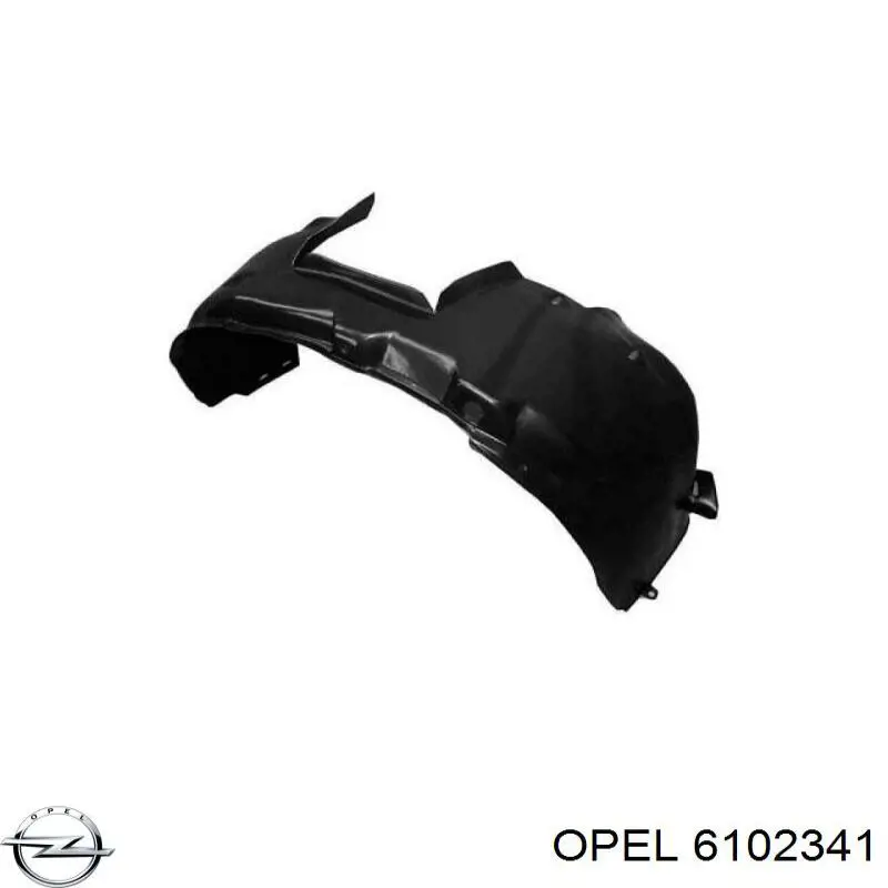 Guardabarros interior derecho, aleta delantera Opel 6102341 precio, desde 24,84 EUR