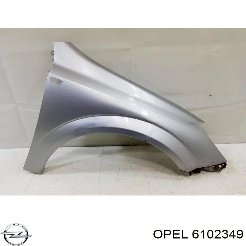 6102349 Opel Aleta delantera