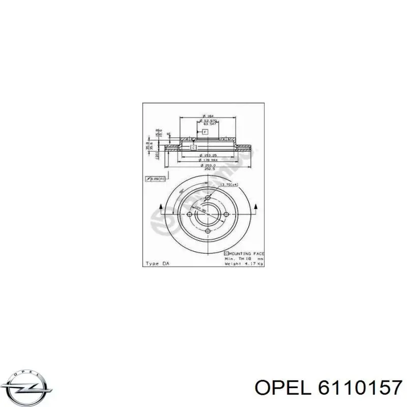 Comprar 6110157 Opel 