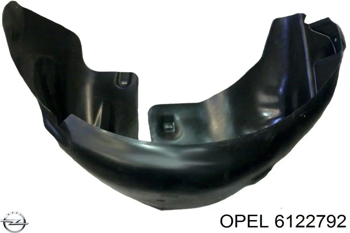 Paso de rueda trasera, derecho Opel 6122792 precio, desde 50,82 EUR