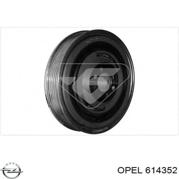 614352 Opel Dámper