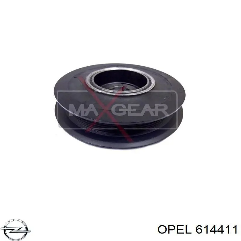 Polea dámper Opel 614411