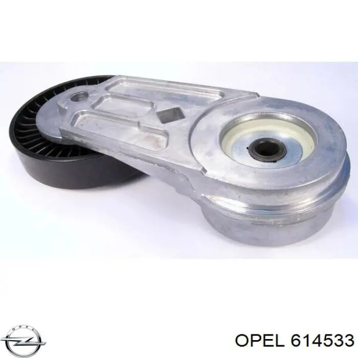 614533 Opel tensor de correa, correa poli v