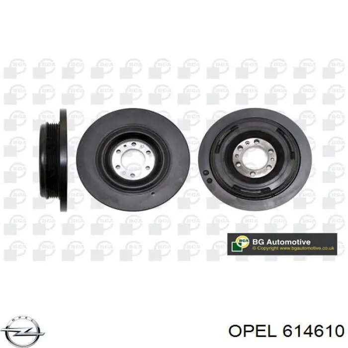 Polea del cigüeñal Opel 614610 precio, desde 108,84 EUR