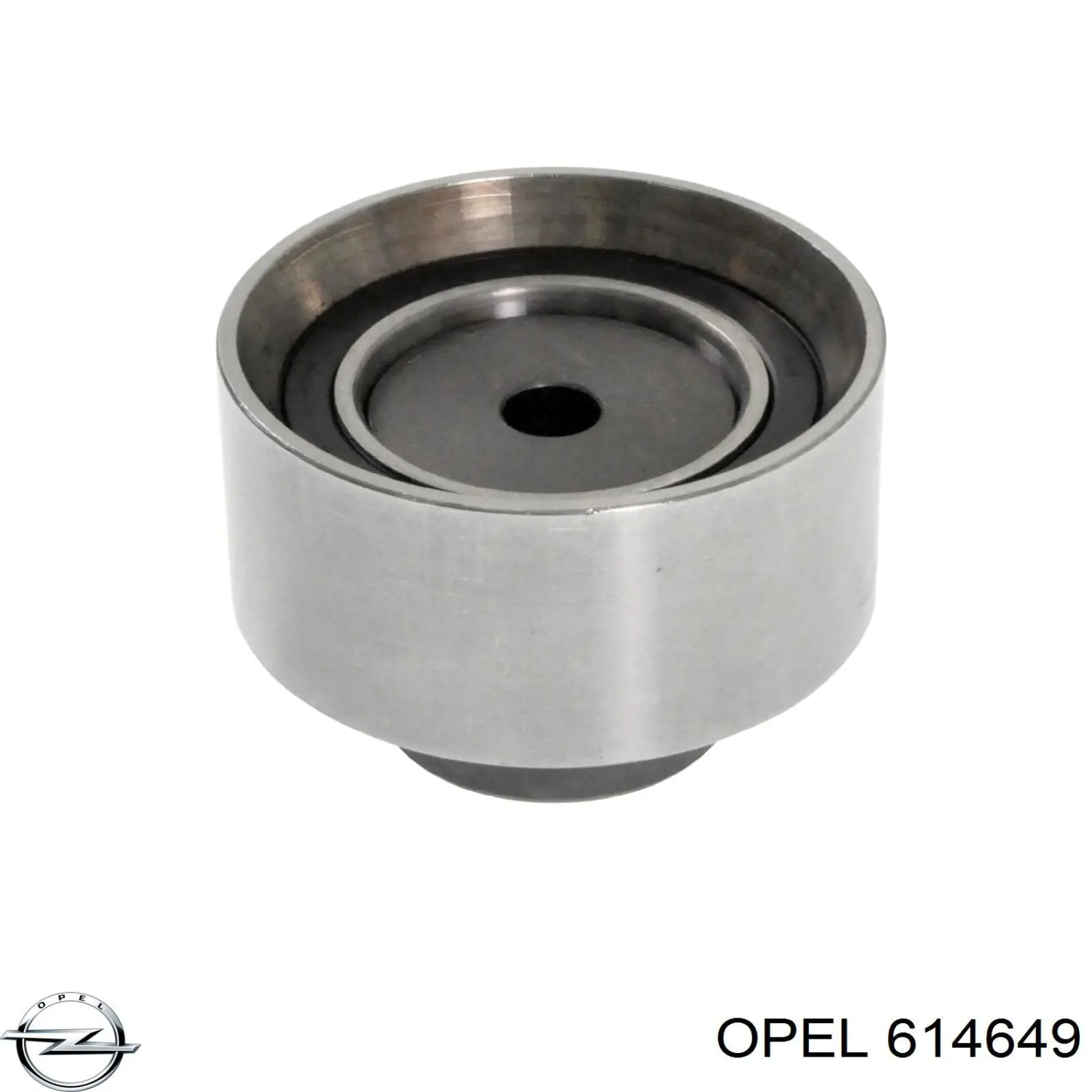 614649 Opel rodillo intermedio de correa dentada