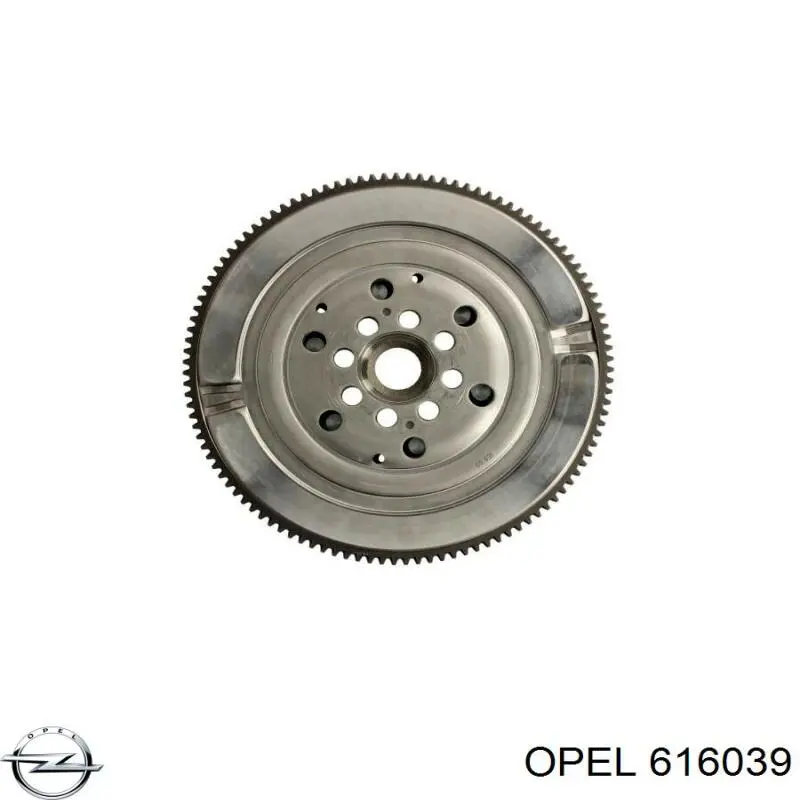 616039 Opel volante motor