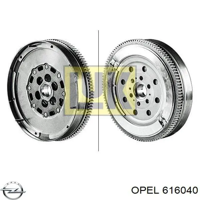 616040 Opel Volante de motor
