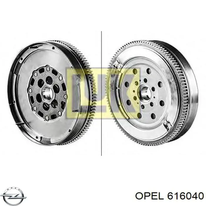 Comprar 616040 Opel Volante de motor bimasa