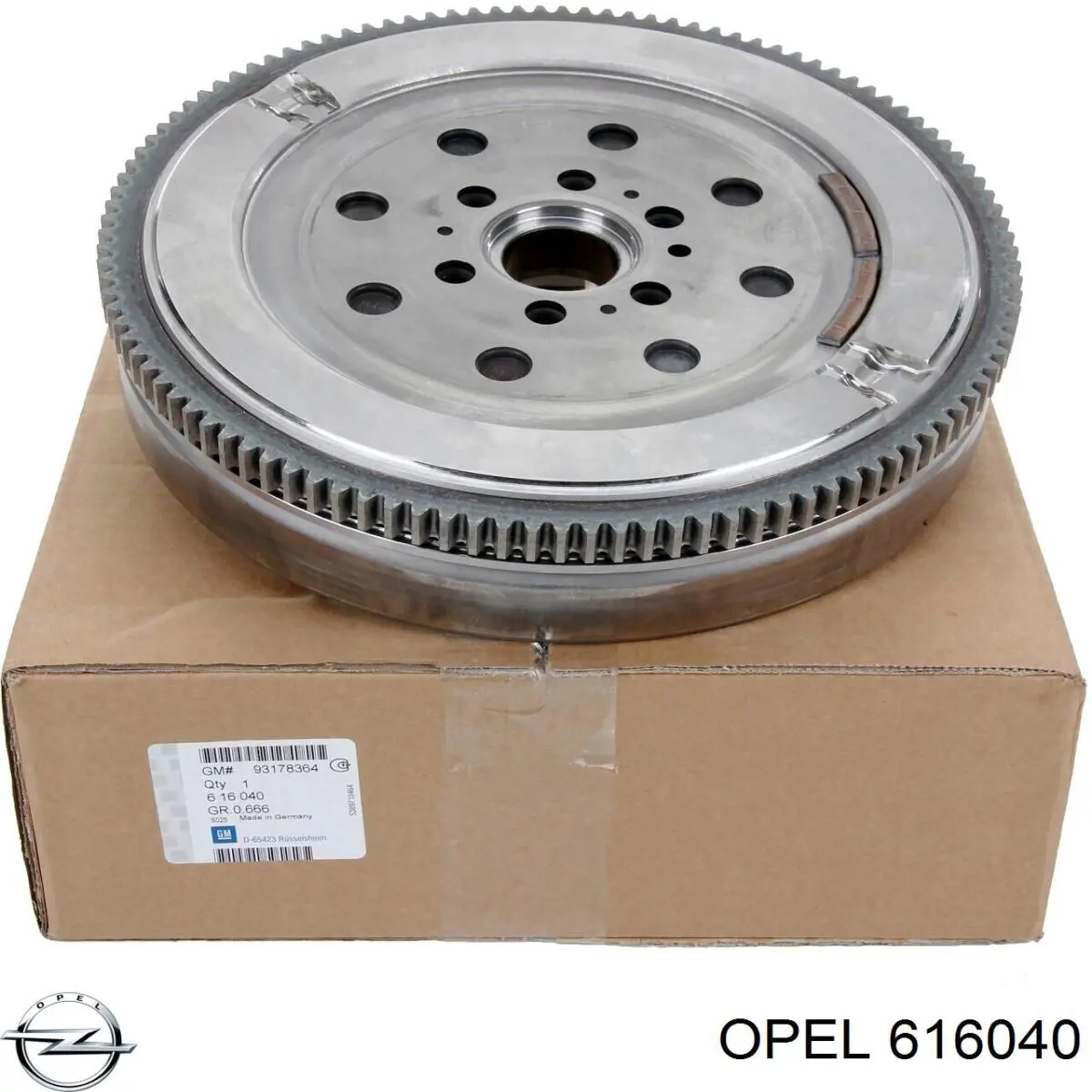 Volante motor 616040 Opel