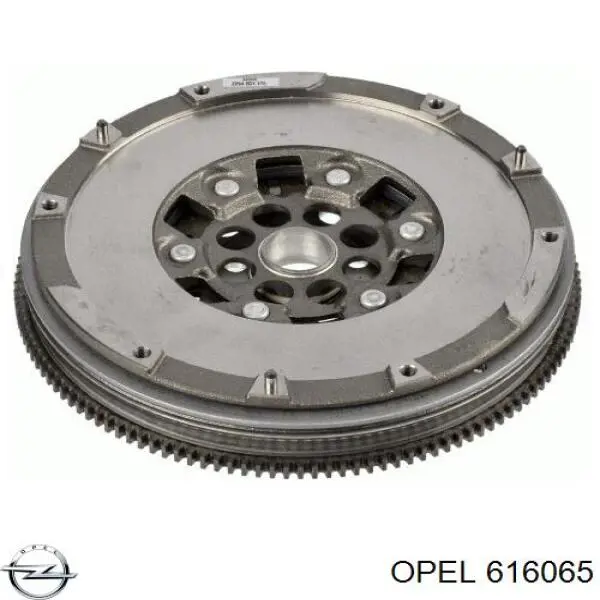616065 Opel volante de motor