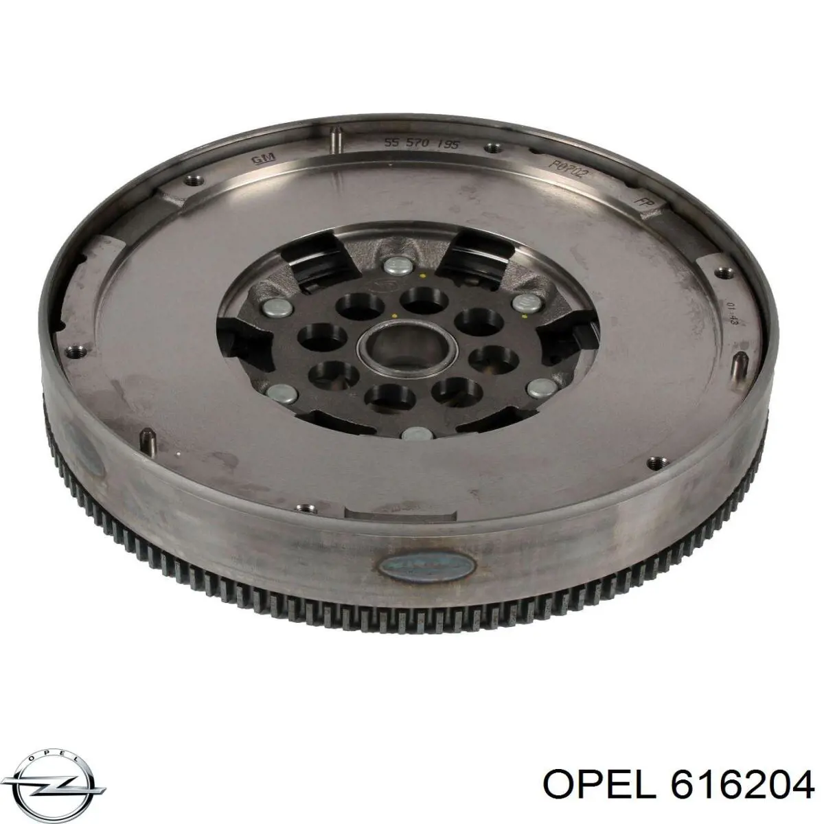 616204 Opel volante de motor