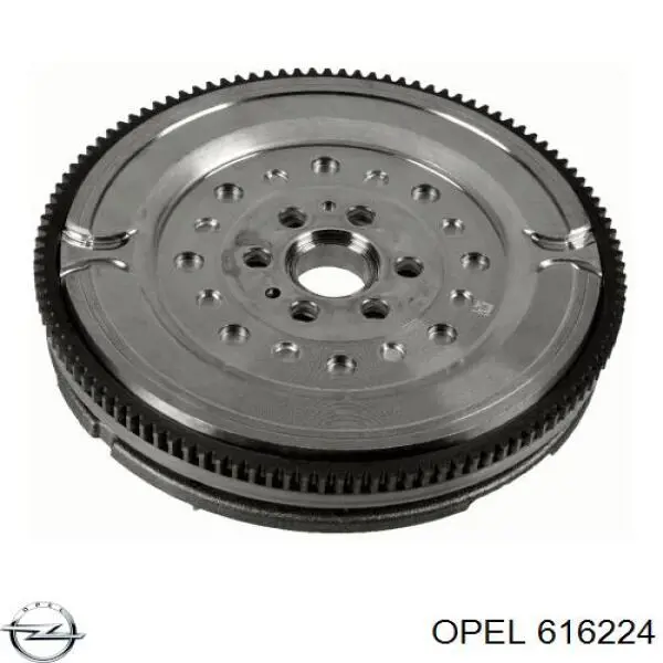 616224 Opel volante de motor