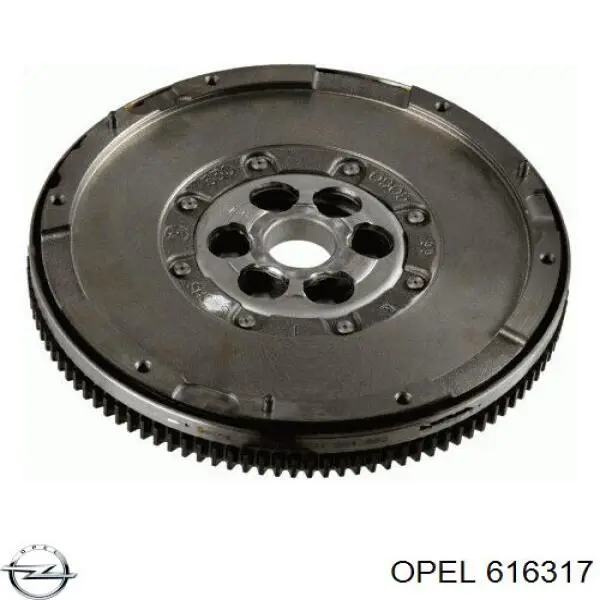 616317 Opel volante de motor
