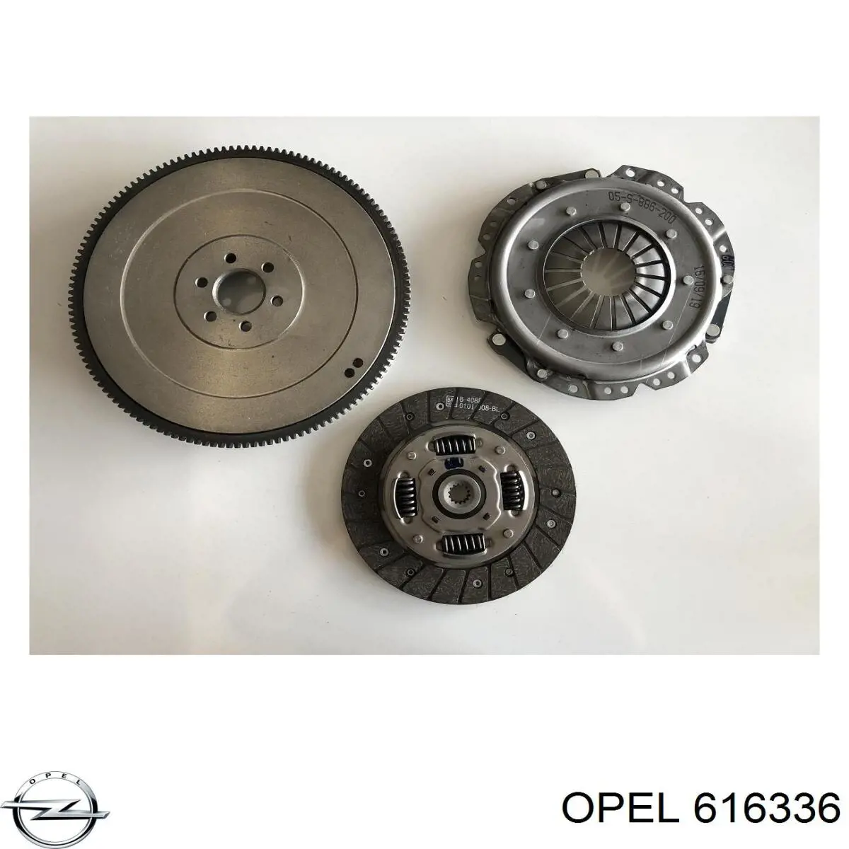 616336 Opel volante motor