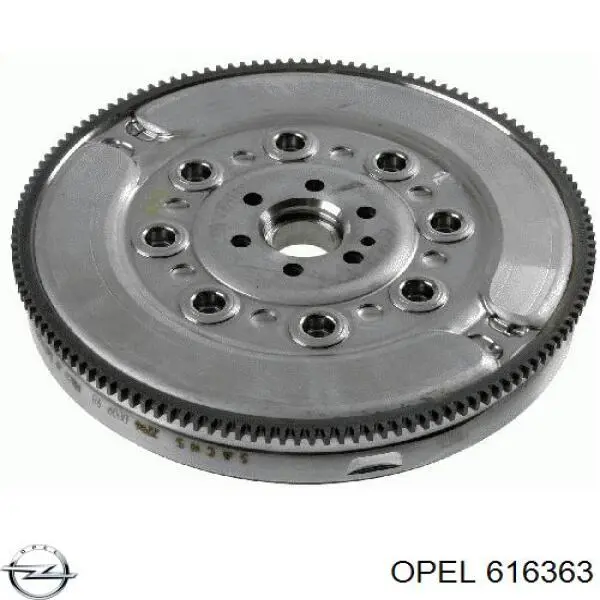 616363 Opel volante motor