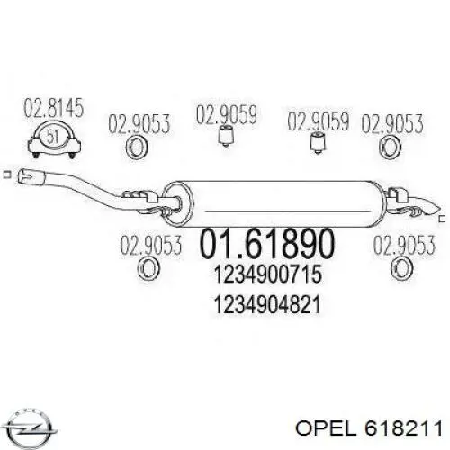 0618211 Opel