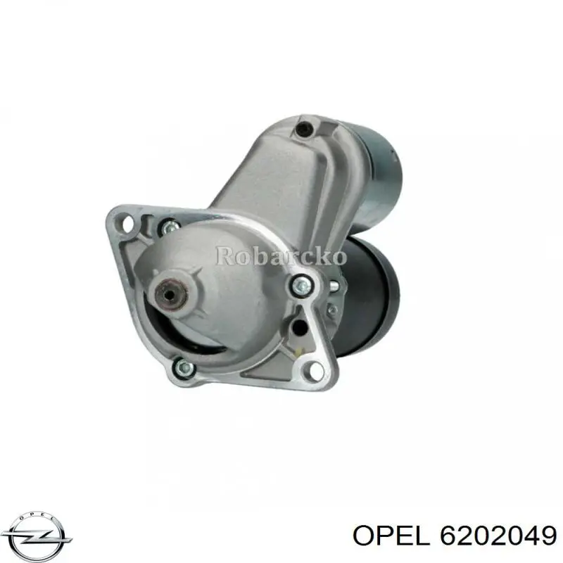 6202049 Opel motor de arranque