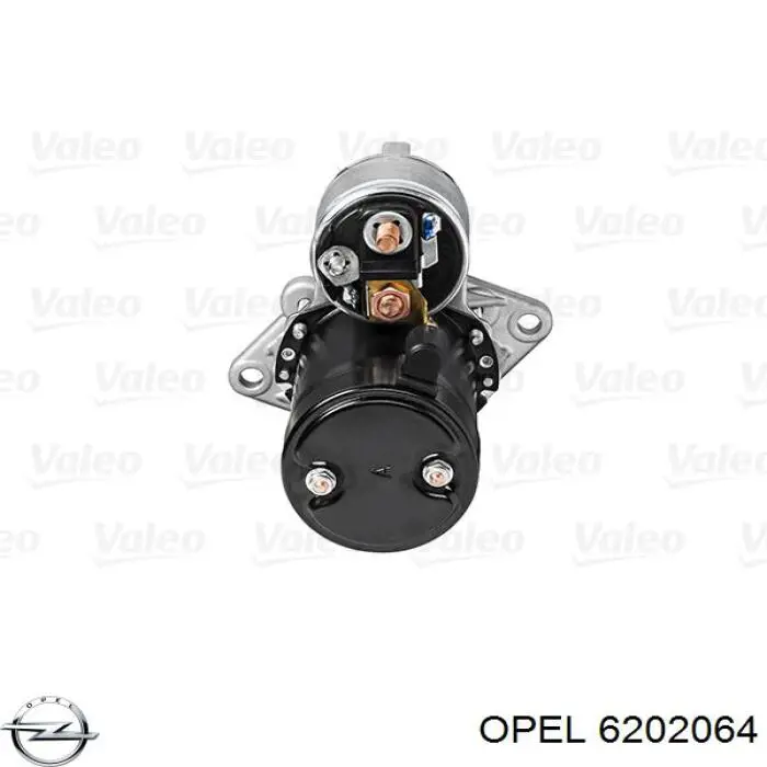 6202064 Opel motor de arranque