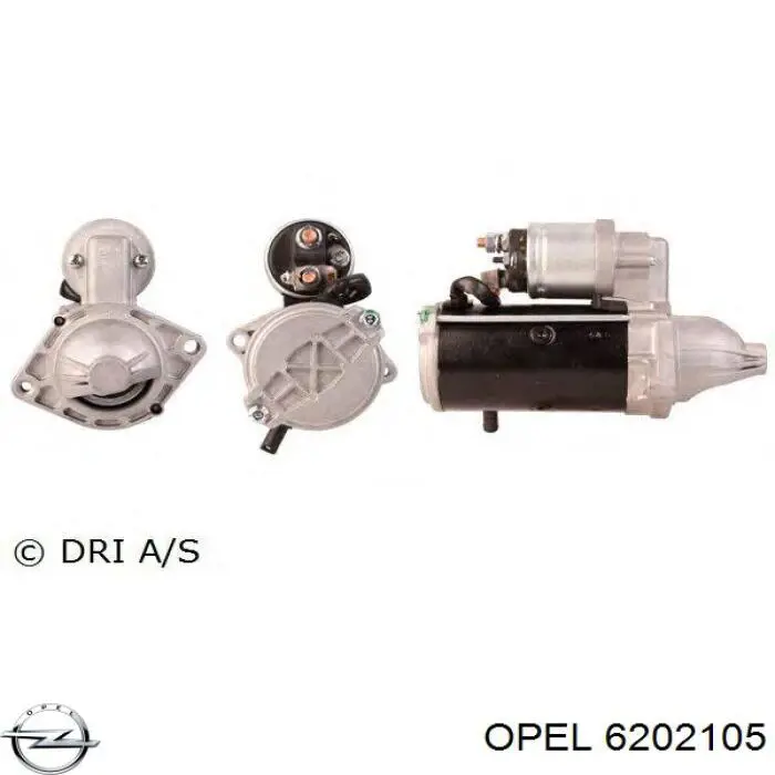 6202105 Opel motor de arranque