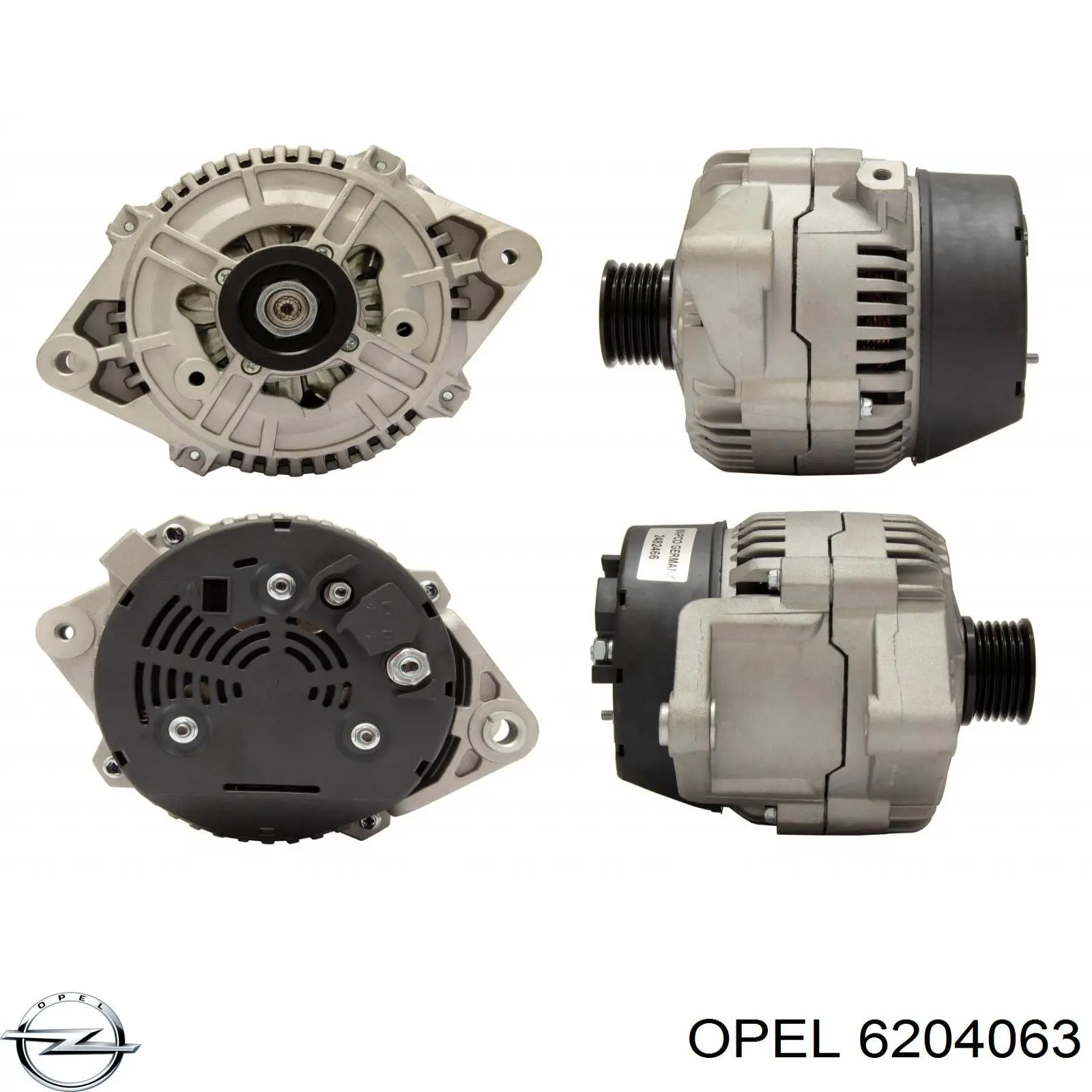 6204063 Opel alternador