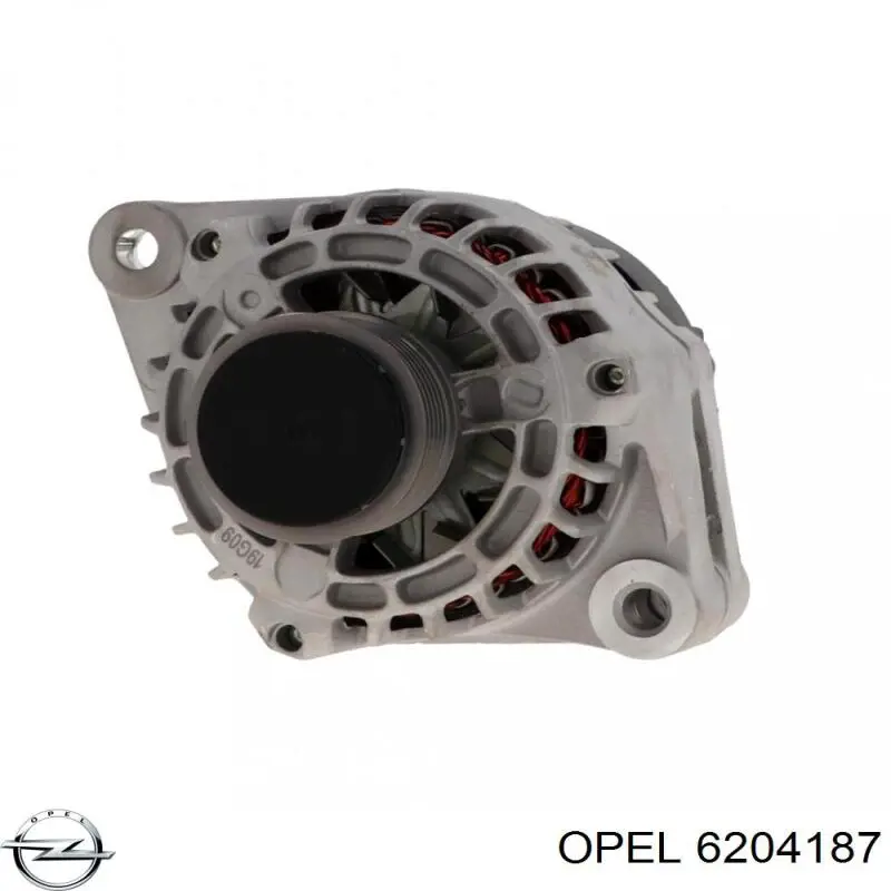 Alternador 6204187 Opel