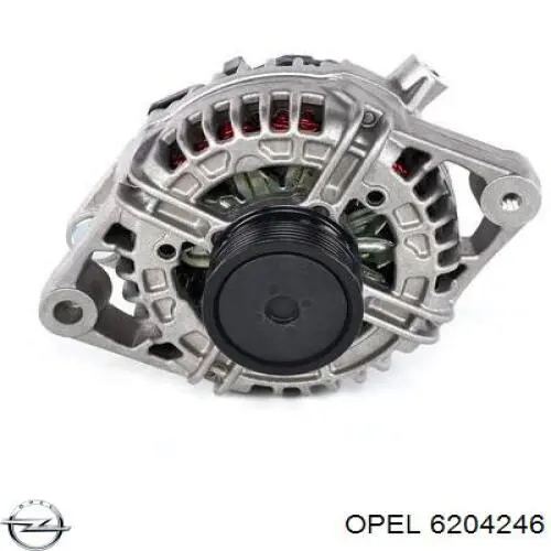 6204246 Opel alternador